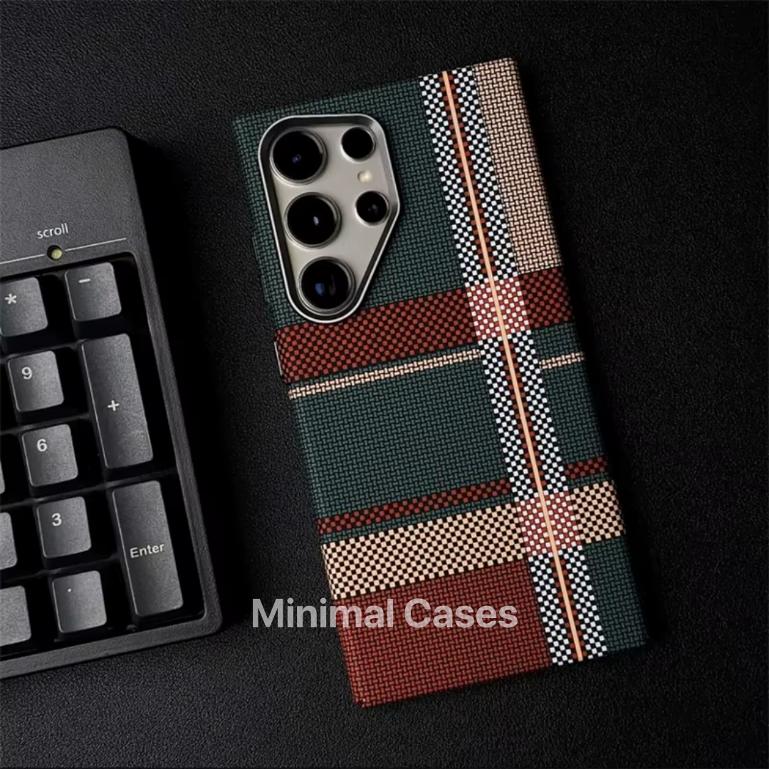 Case Samsung Super Luxury Carbono