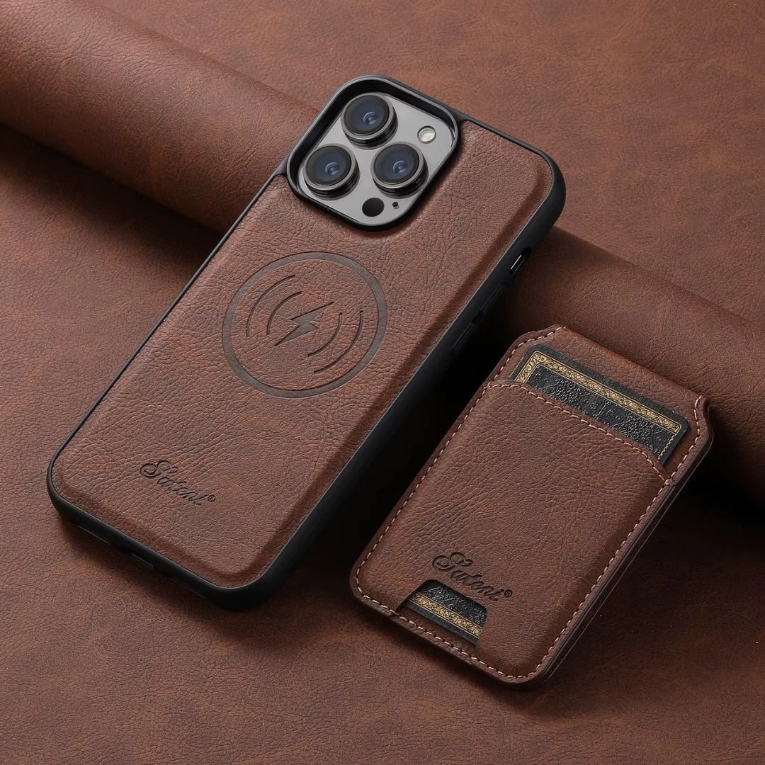 Case iPhone Couro Carteira
