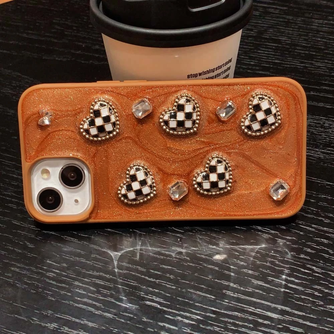 Case iPhone Amor com Strass