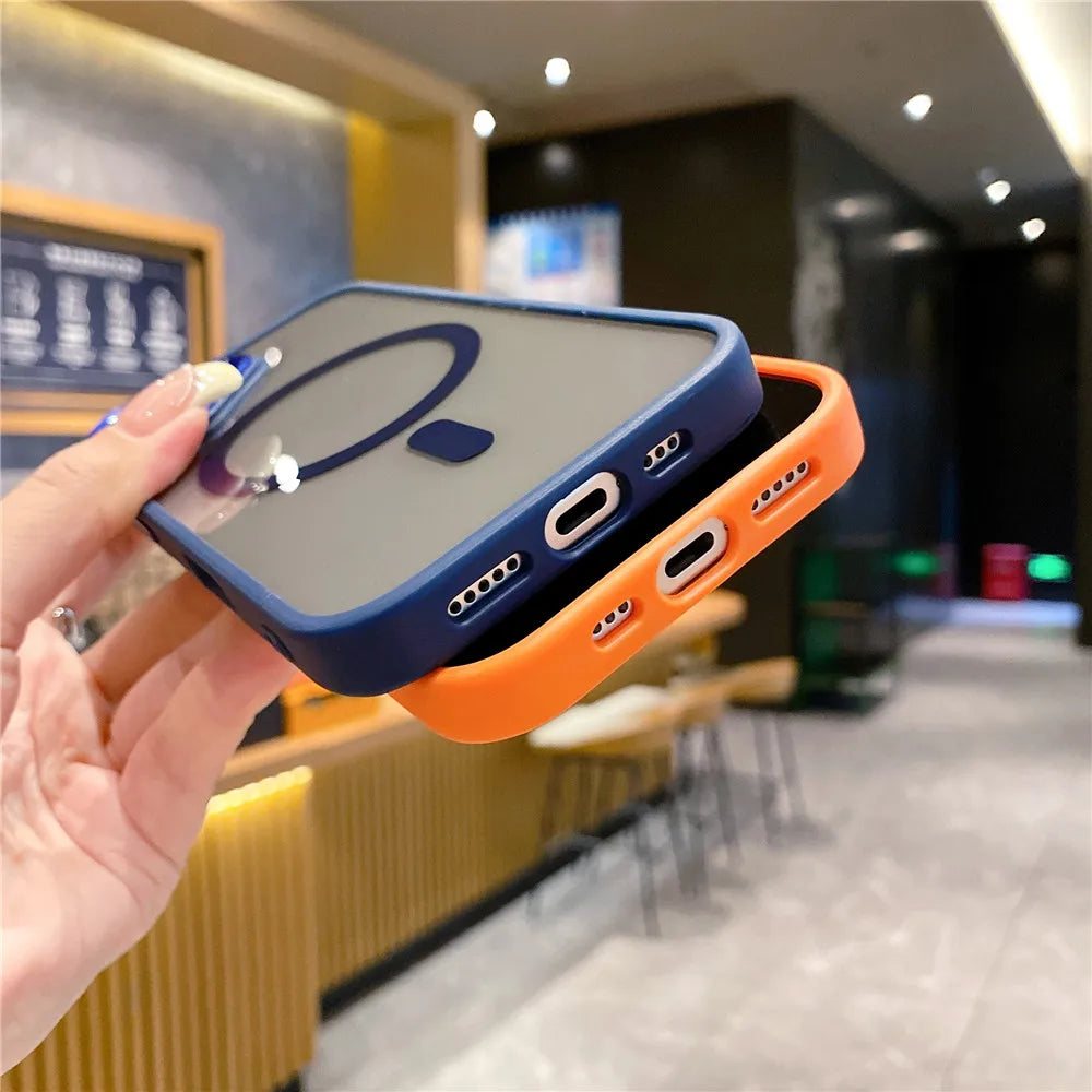 Case Nano Proteção de câmeras e tela com carregamento MagSafe