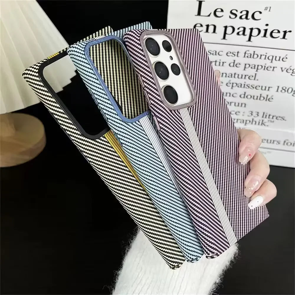 Case Samsung Fosca em Fibra de Carbono
