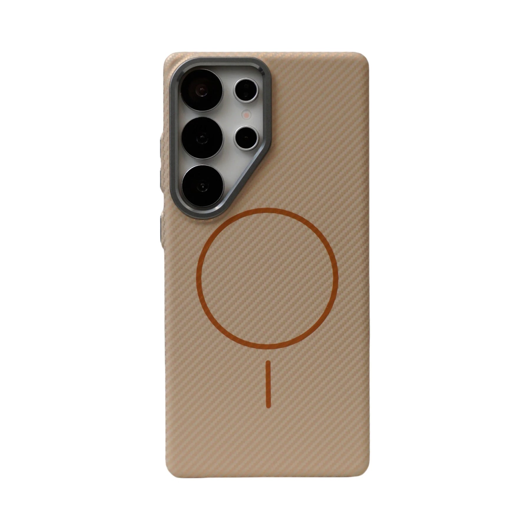 Case Samsung em Fibra de Carbono Texturada com Carregamento MagSafe