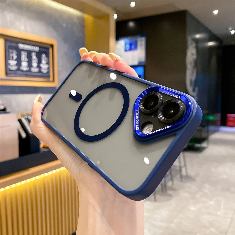 Case Nano Proteção de câmeras e tela com carregamento MagSafe