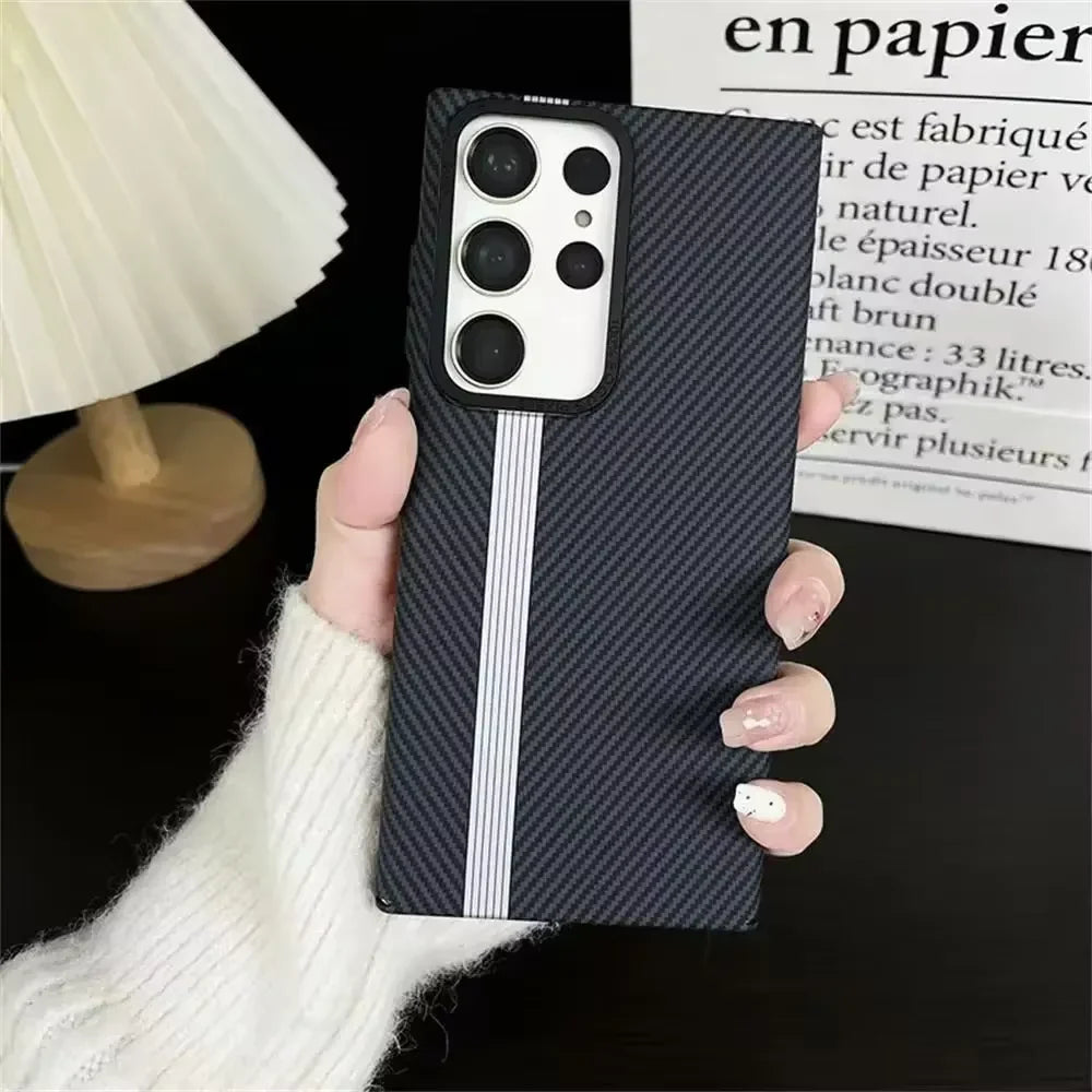 Case Samsung Fosca em Fibra de Carbono