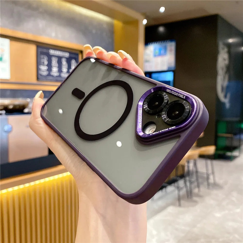 Case Nano Proteção de câmeras e tela com carregamento MagSafe