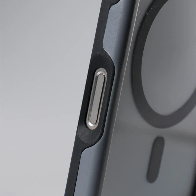 Case iPhone Anti-Impacto Minimalista Premium com Carregamento MagSafe