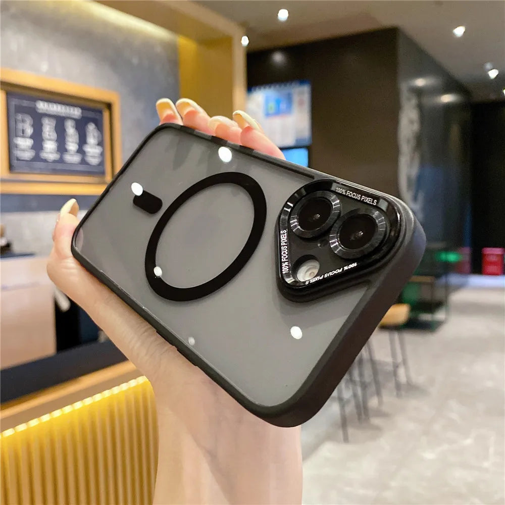 Case Nano Proteção de câmeras e tela com carregamento MagSafe