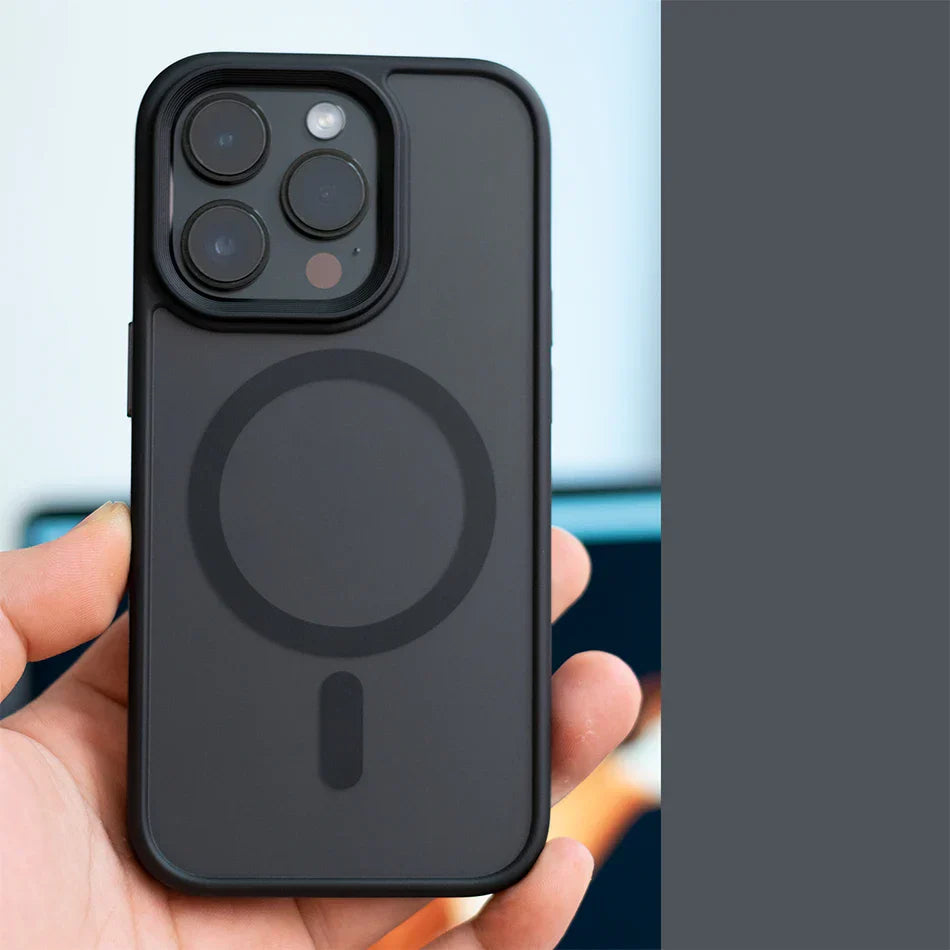 Case Minimalista iPhone Super Premium com MagSafe