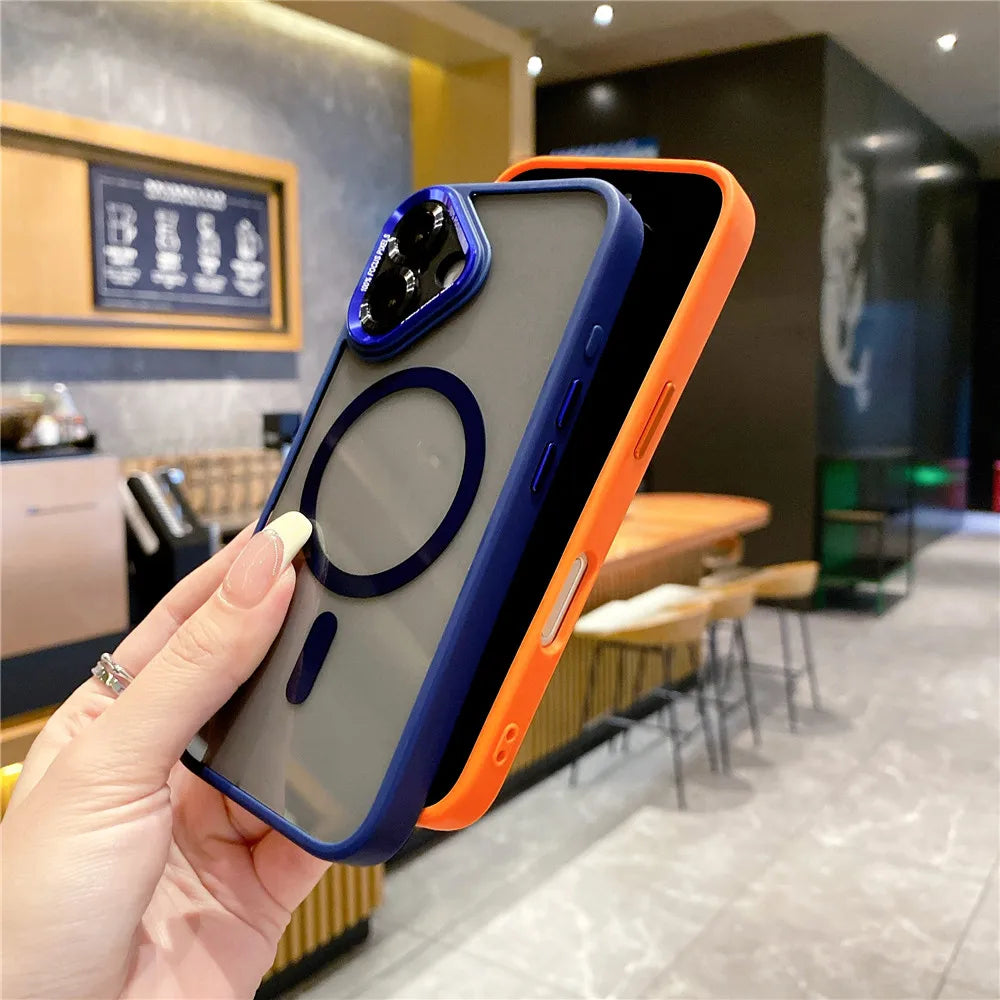 Case Nano Proteção de câmeras e tela com carregamento MagSafe