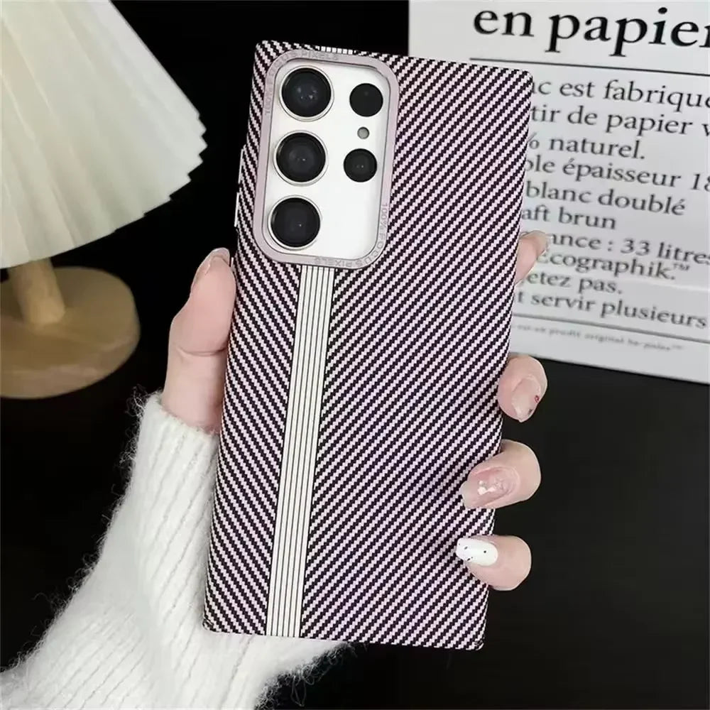 Case Samsung Fosca em Fibra de Carbono