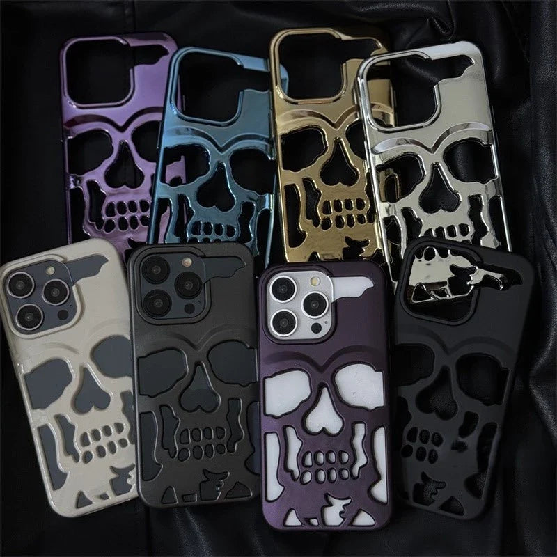 Case iPhone Black Skull