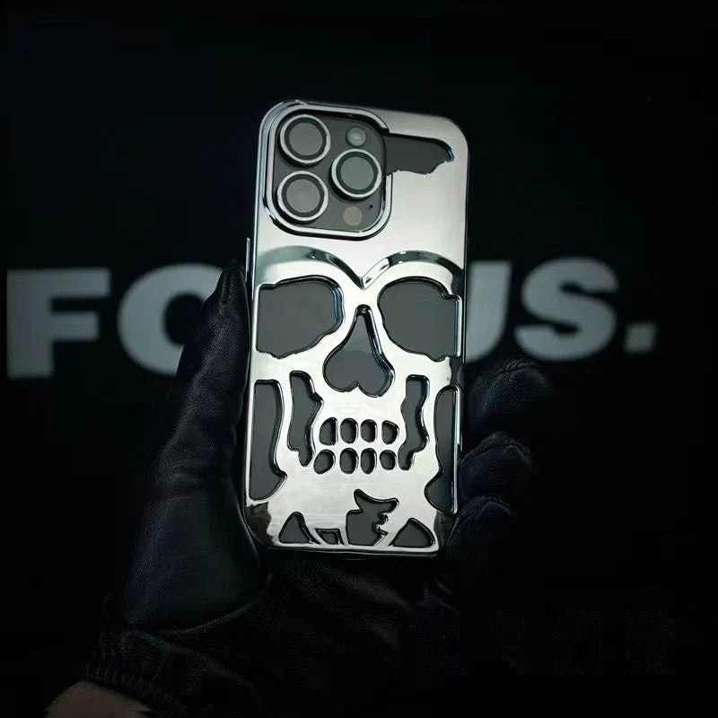 Case iPhone Black Skull