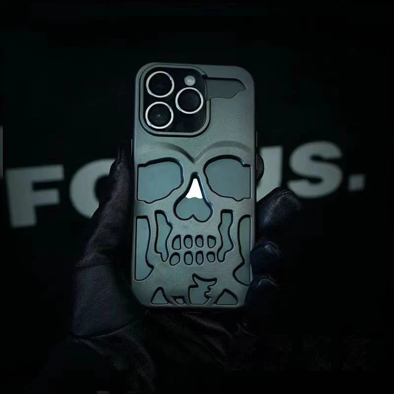 Case iPhone Black Skull