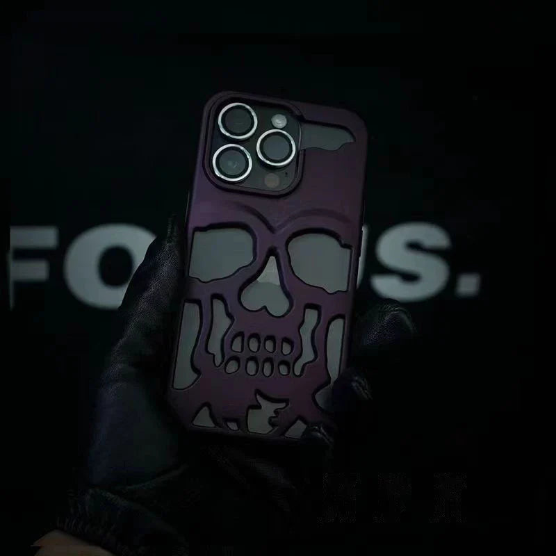 Case iPhone Black Skull