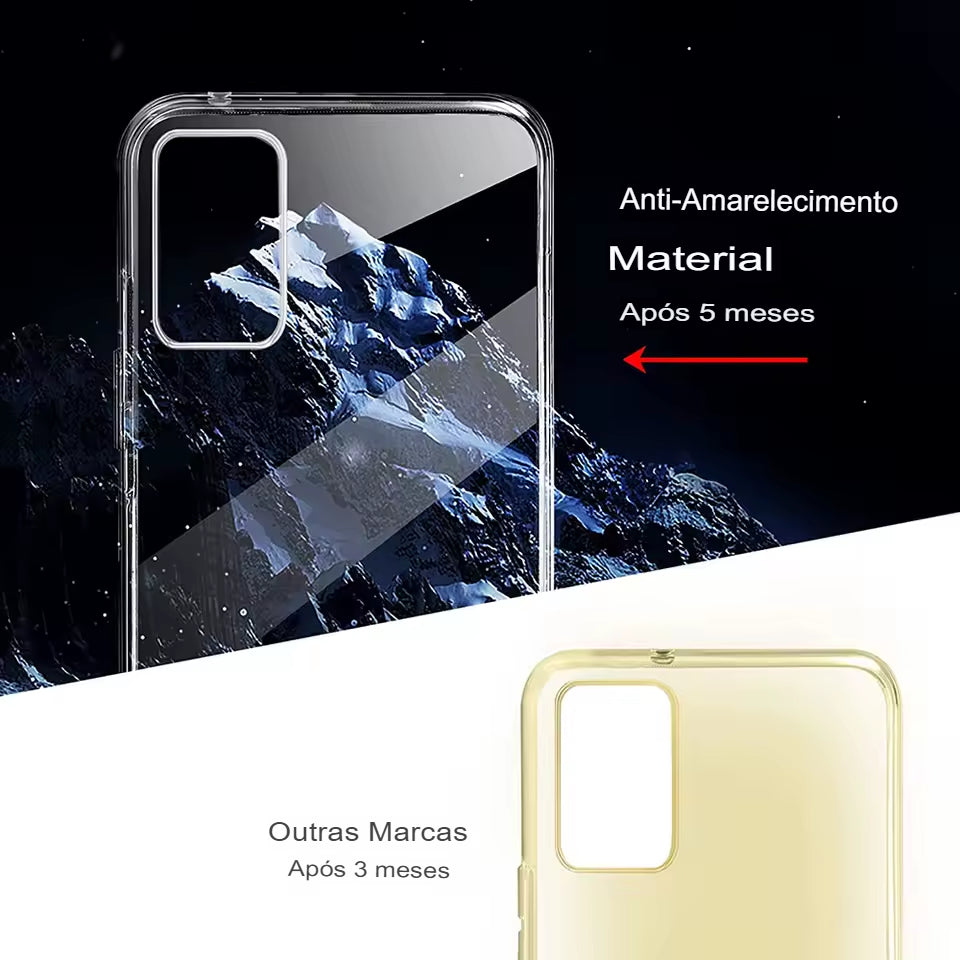 Case Samsung Transparente Ultra Fina – Modelos Série A