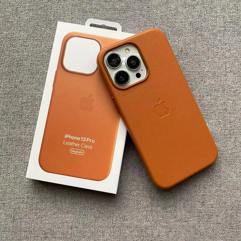 Case iPhone de Couro MagSafe
