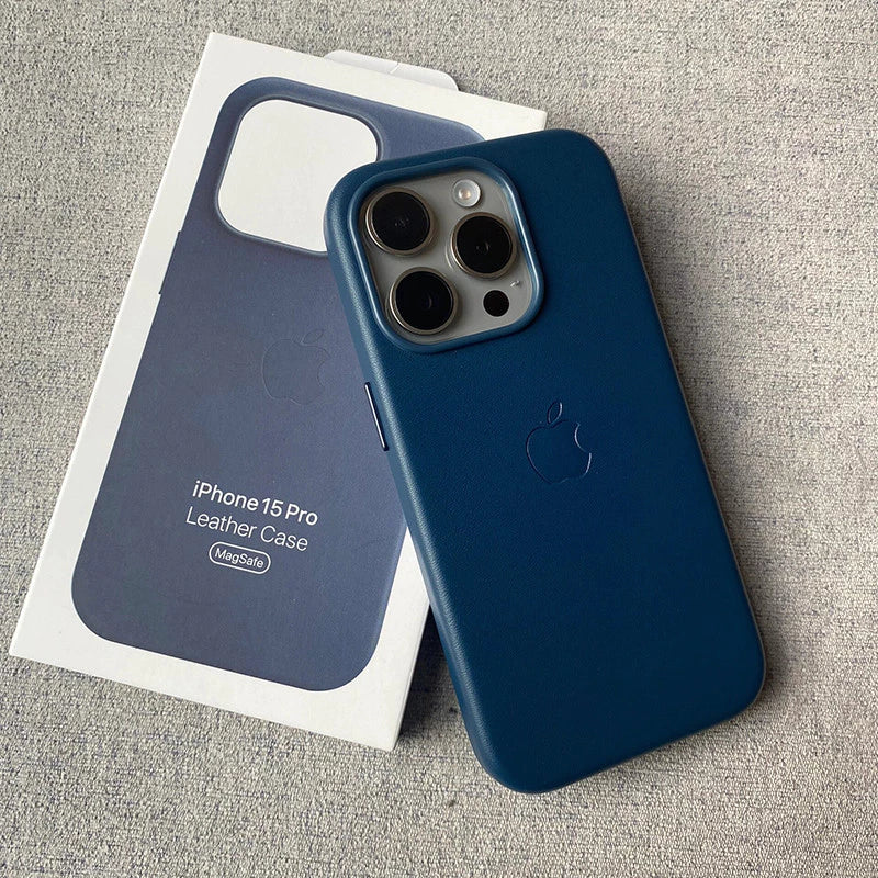 Case iPhone de Couro MagSafe