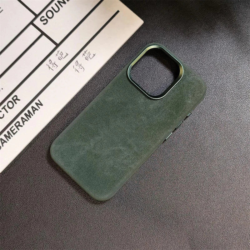 Case iPhone Camurça MagSafe