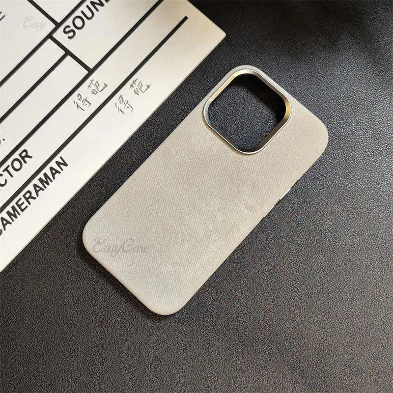 Case iPhone Camurça MagSafe