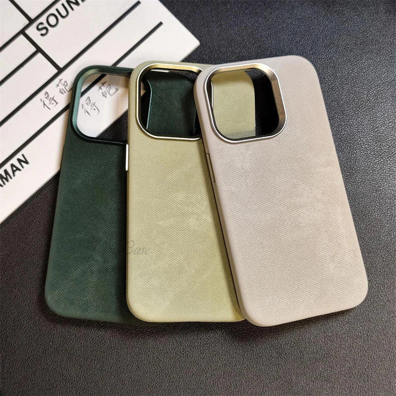Case iPhone Camurça MagSafe