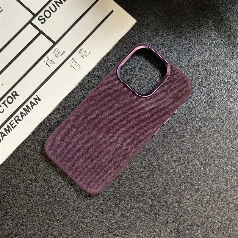 Case iPhone Camurça MagSafe
