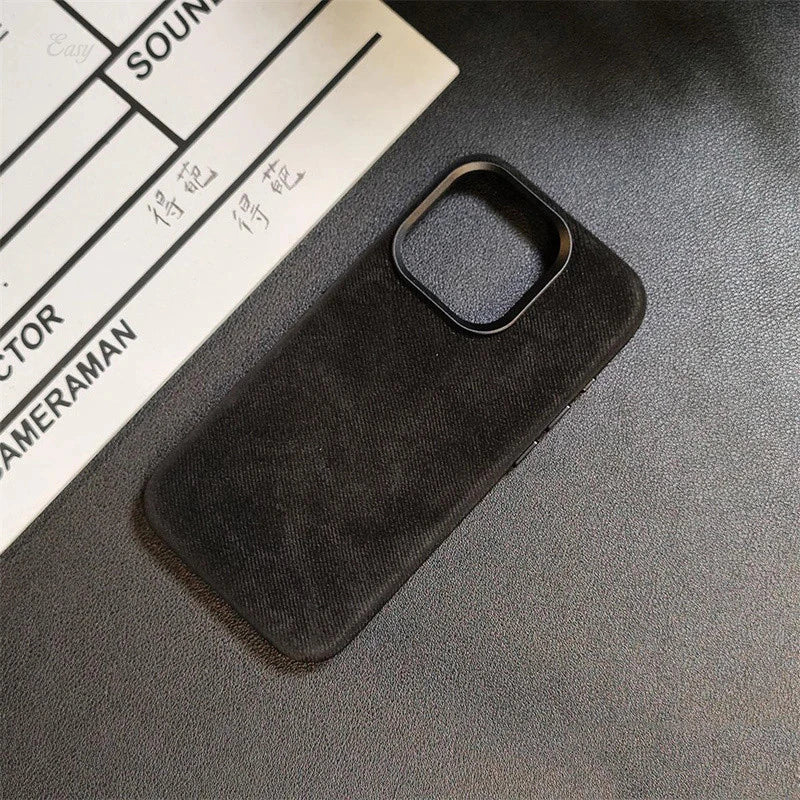 Case iPhone Camurça MagSafe
