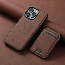 Case iPhone Couro Carteira