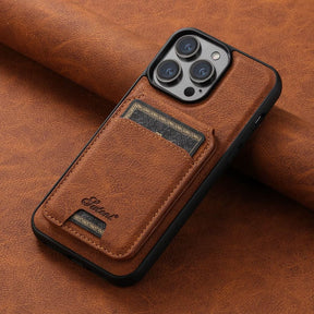 Case iPhone Couro Carteira