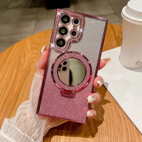 Case Samsung Glitter Diamante com Espelho