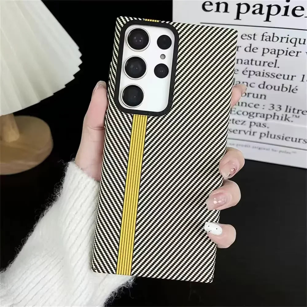 Case Samsung Fosca em Fibra de Carbono
