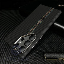 Case Samsung Super Luxury Carbono