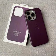 Case iPhone de Couro MagSafe
