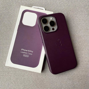 Case iPhone de Couro MagSafe