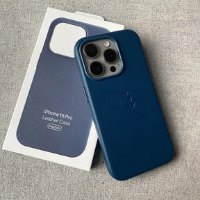 Case iPhone de Couro MagSafe