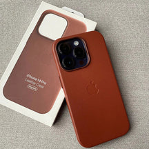 Case iPhone de Couro MagSafe