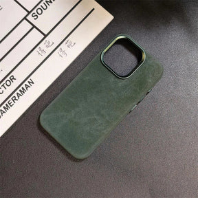 Case iPhone Camurça MagSafe