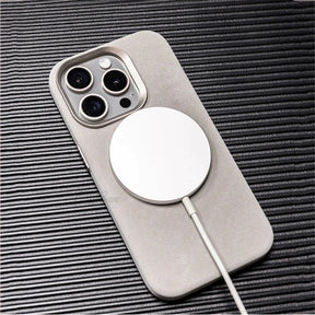 Case iPhone Camurça MagSafe