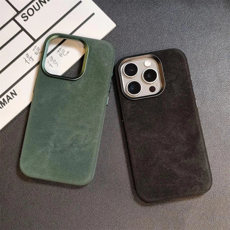 Case iPhone Camurça MagSafe